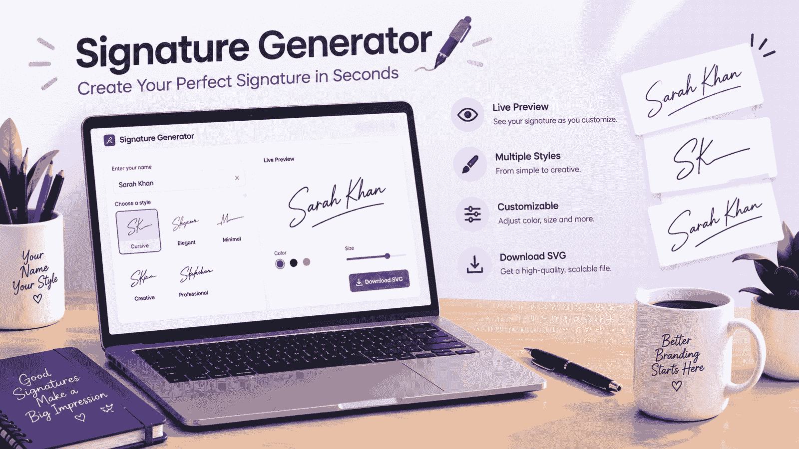 Sign The PDF example